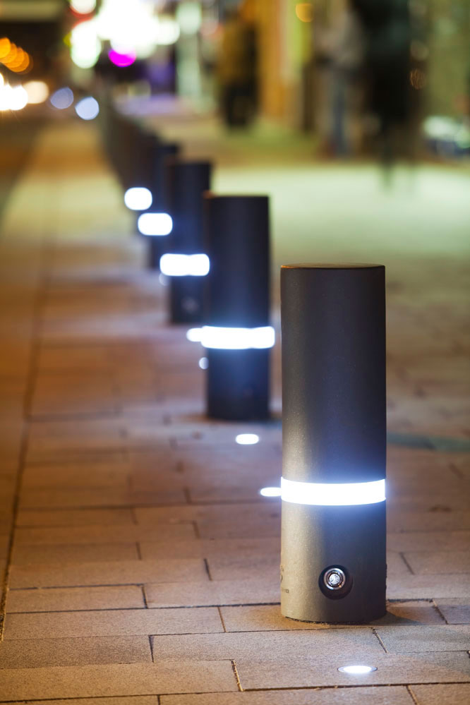 Lighting-Bollard 220 LED - IP67 24V | ABES Public Design