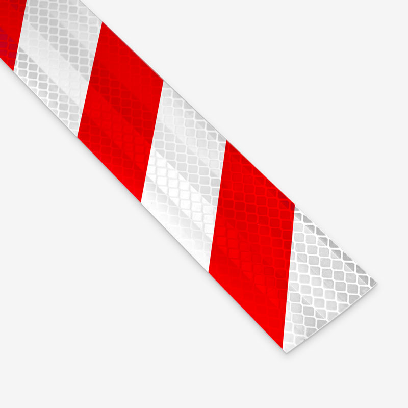 UvV-Reflex Absperrpfosten, Poller 75 oder 100 cm hoch, flexibel weiß, rote reflektierende  Folie, selbstaufrichtend inkl. Befestigungsmaterial und Schrauböse