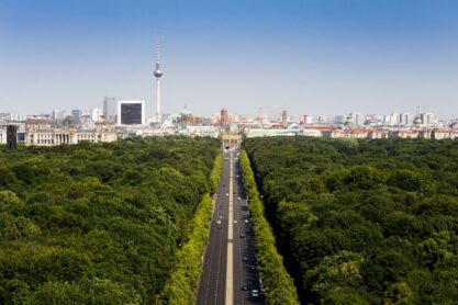 Die Grünflächen deutscher Städte wachsen