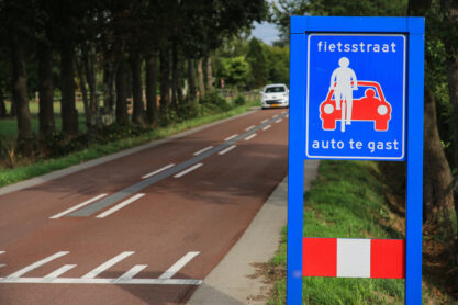 Fahrradstraße in Holland