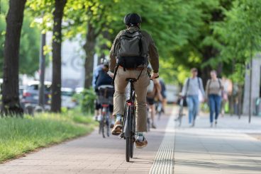 Radverkehrsanlagen an unterschiedliche Geschwindigkeitsniveaus anpassen