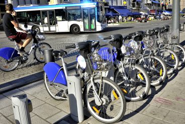 Bicycle rental and self-service in the city of Marseille