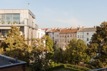 A mix of new and old apartments in Berlin's Prenzlauer Berg neighborhood