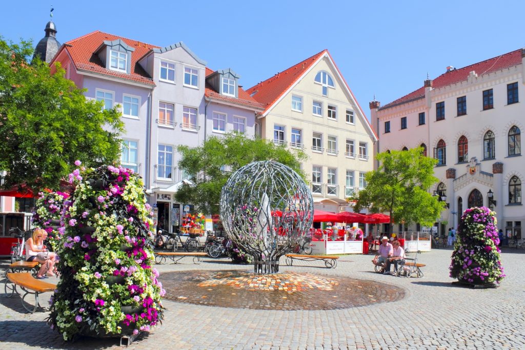 Waren Müritz Rathausplatz