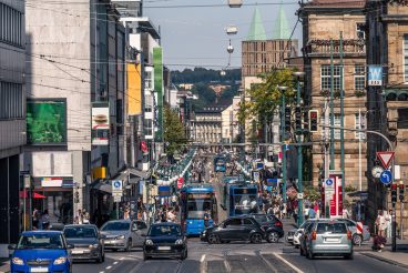 Kassels EInkaufsmeile- Die Obere Königsstraße