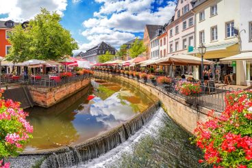 Altstadt von Saarburg, Rheinland Pfalz, Deutschland